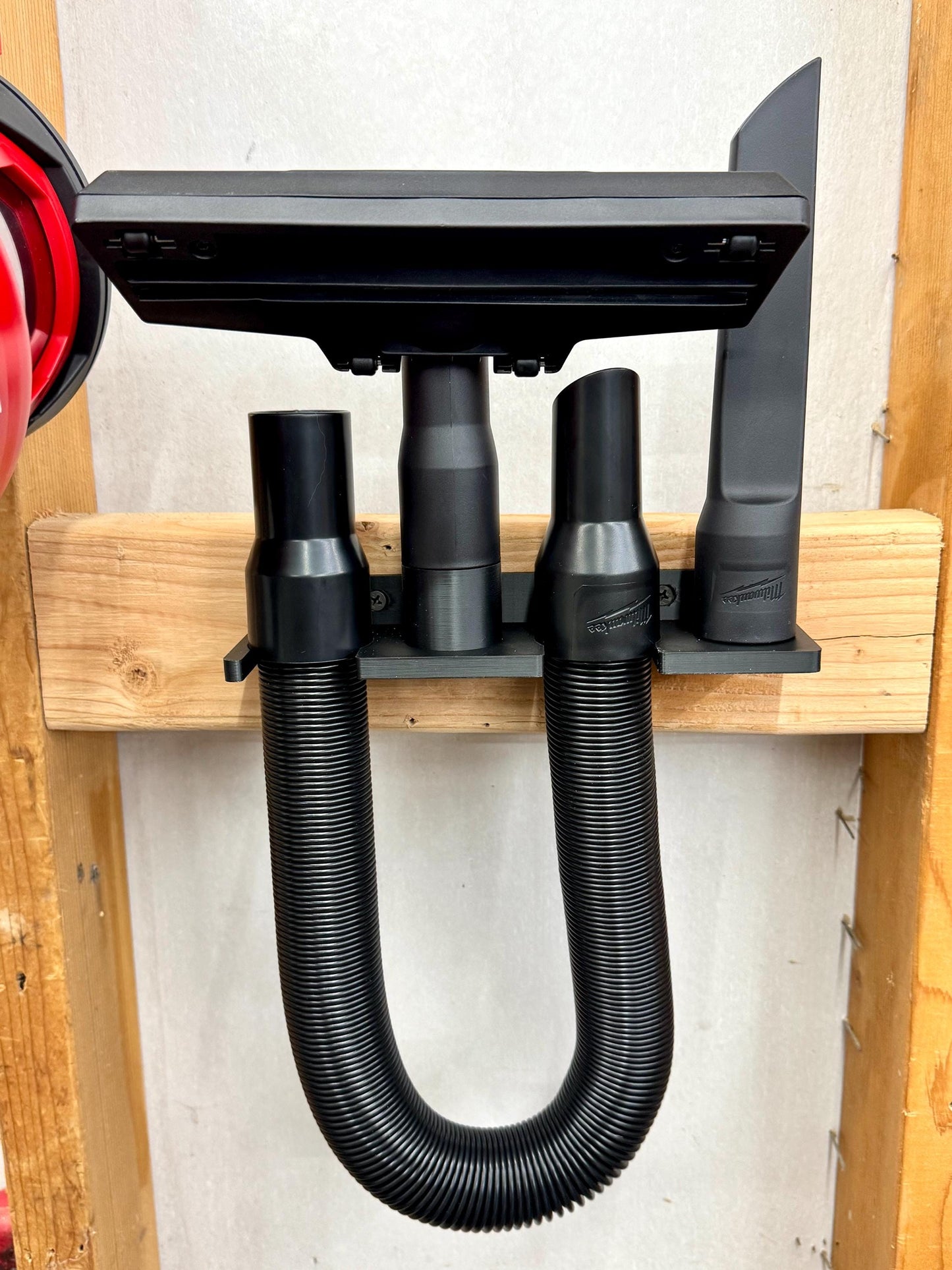 MOUNT for Milwaukee Compact Vacuum Accessories- Wall MOUNT- Garage Tool Hangers