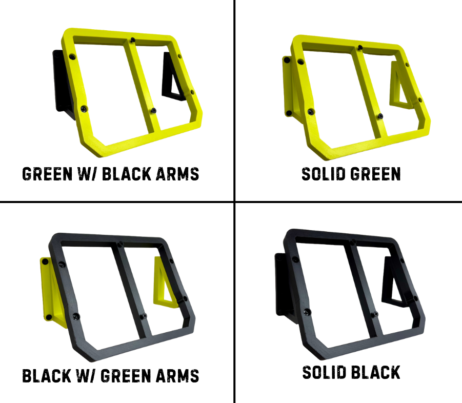 MOUNT for PCG005 Ryobi Dual Port Battery Charger- Charger/Battery Holder for Ryobi