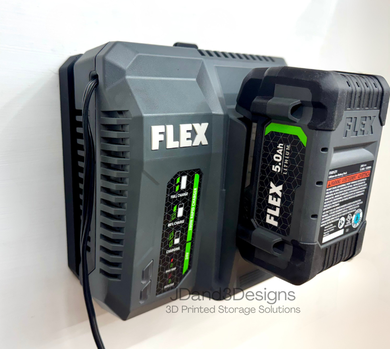 MOUNT for Flex Rapid Charger w/ Top Clamp- Model #FX0421