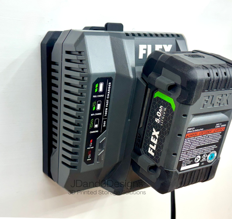 MOUNT for Flex Fast Charger w/ Top Clamp- Model #FX0411