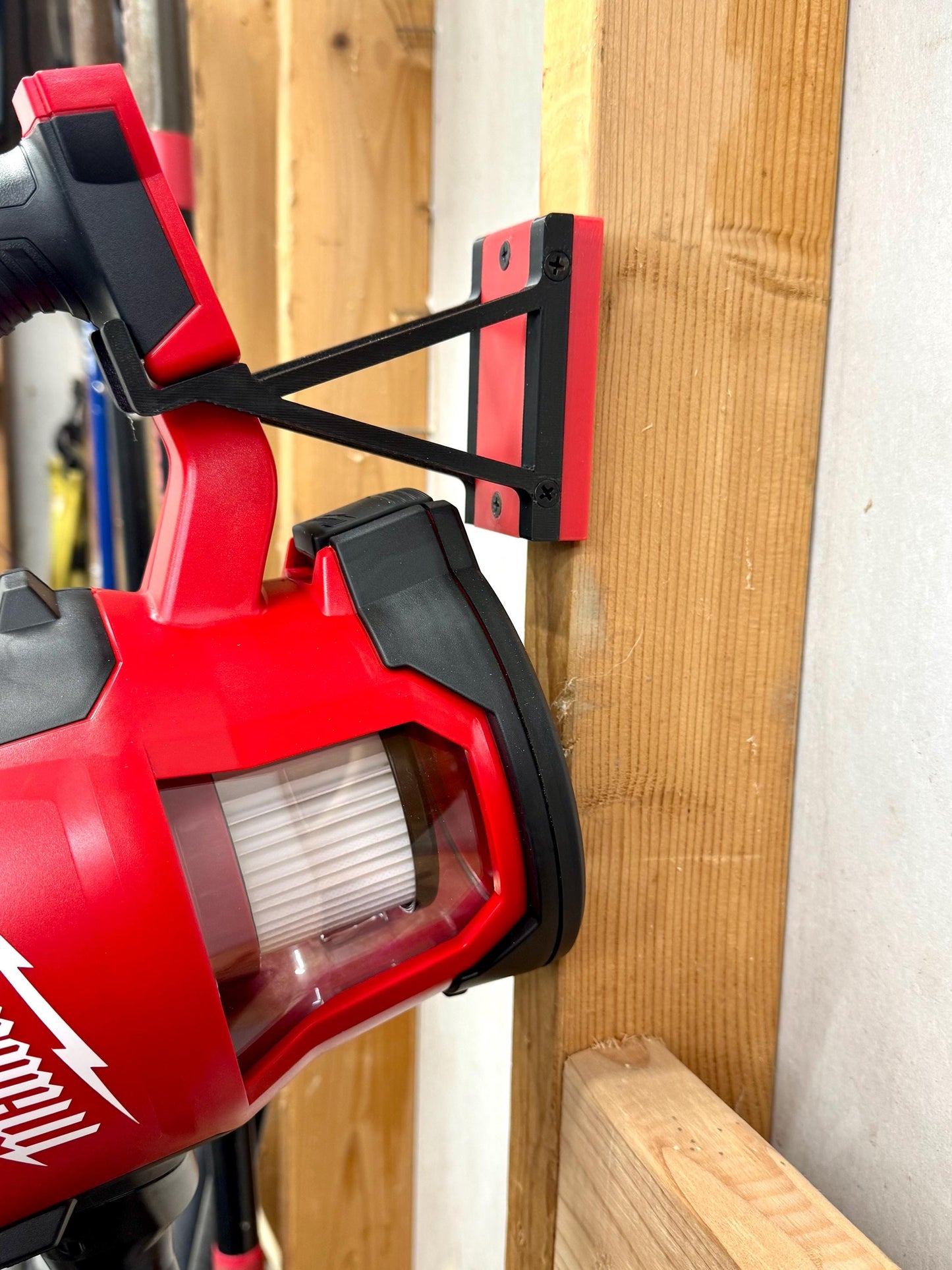 MOUNT for Milwaukee Compact Vacuum- Wall MOUNT Garage Tool Hangers