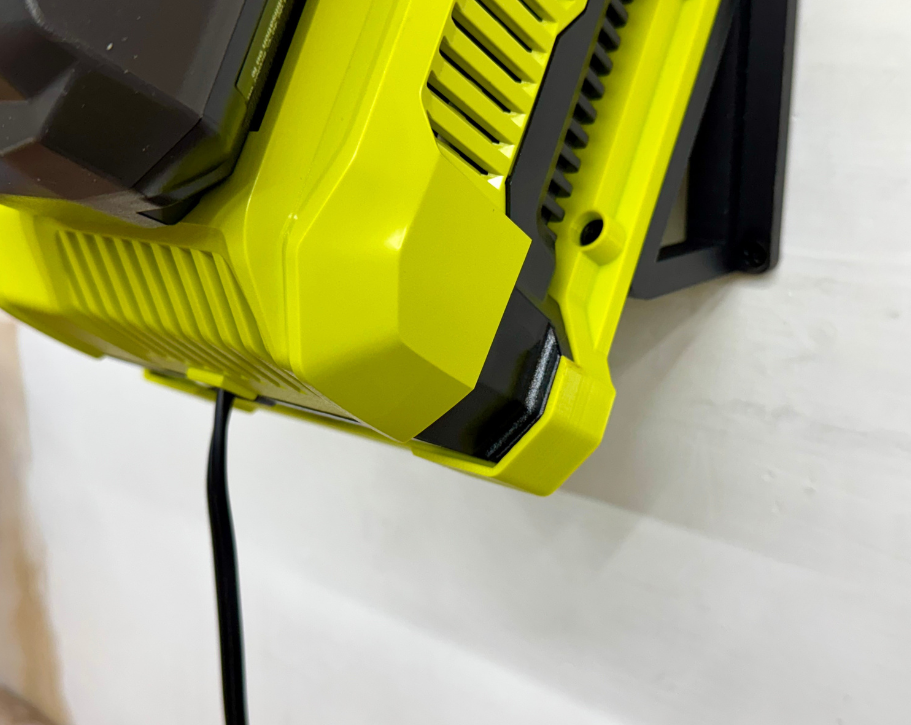 MOUNT for Ryobi 40V Model#OP406VNM Battery Charger- Charger/Battery Holder for Ryobi