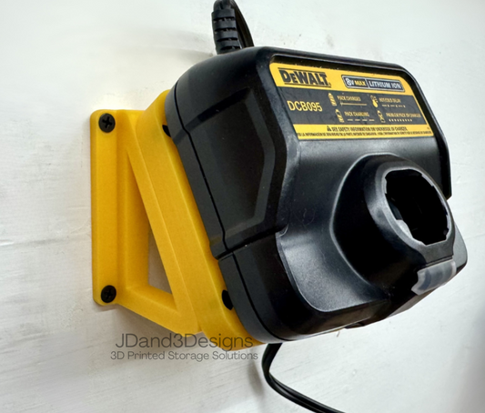 MOUNT for DCB095 8v Max Dewalt Battery Charger- Dewalt Wall Mount