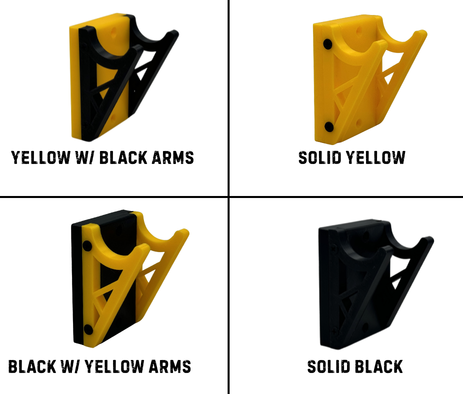 MOUNT for Dewalt 20v Leaf Blower and Dewalt String Trimmer Tools- Wall MOUNT- Garden Tool Hangers- Fits both Blower AND Trimmer