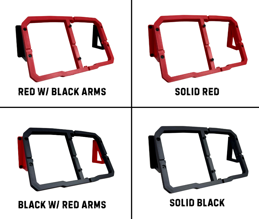 MOUNT for M12 Four Bay Milwaukee Sequential Battery Charger 48-59-1204- Wall Holder for Chargers