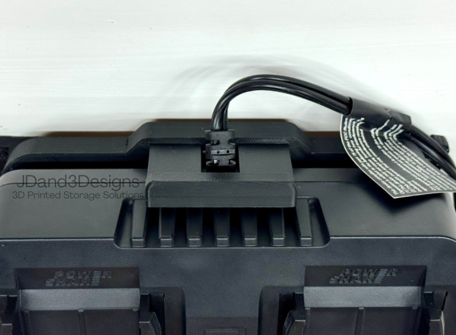 MOUNT for Worx Dual Battery Charger Model #WA3770- Wall Holder for Chargers