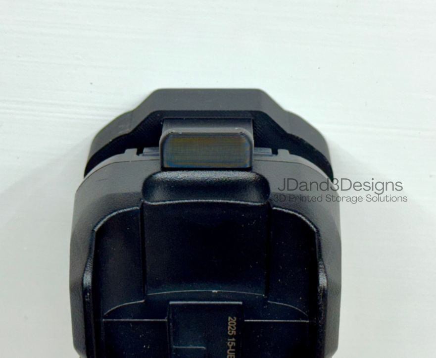 MOUNT for DCB1102 Dewalt Battery Charger w/ removeable TOP CLAMP - Dewalt Wall Mount for 12v/20vBattery Charger