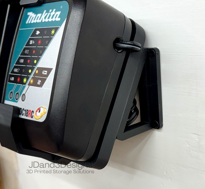 MOUNT for Makita DC18RC- Rapid Charger Wall Mount- Charger NOT Included