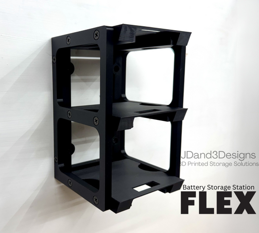MOUNT for Flex 24v Batteries - Battery Storage Station