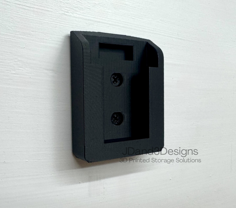 MOUNT for 20v Hercules Battery Single or Double- Wall Mount for any 20v Hercules Battery/ Battery Cover