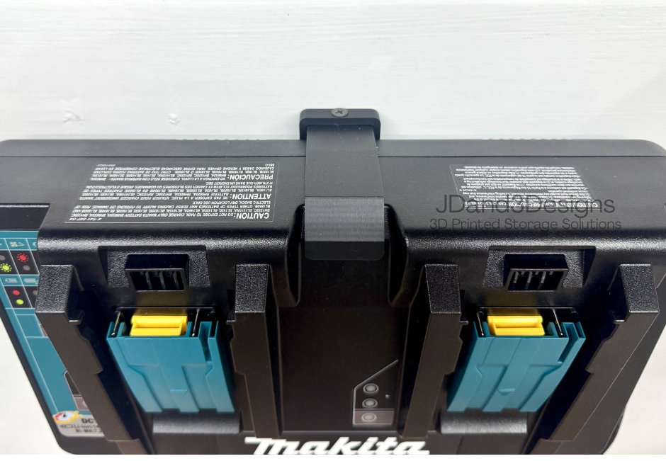 MOUNT for Makita DC18RD- Dual Port Rapid Optimum Charger Wall Mount- Charger NOT Included