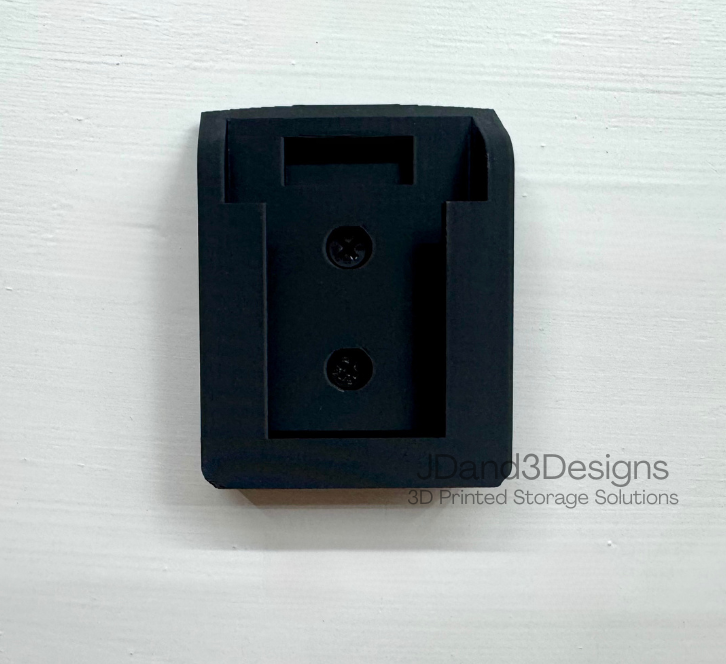 MOUNT for 20v Hercules Battery Single or Double- Wall Mount for any 20v Hercules Battery/ Battery Cover