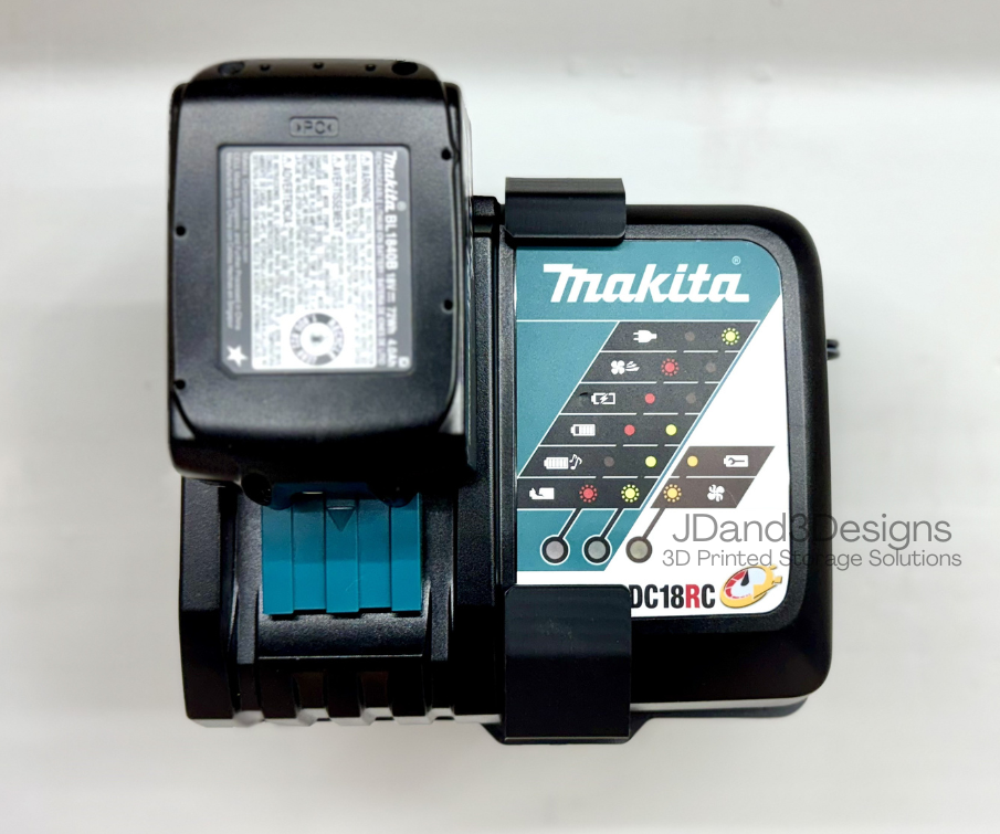 MOUNT for Makita DC18RC- Rapid Charger Wall Mount- Charger NOT Included