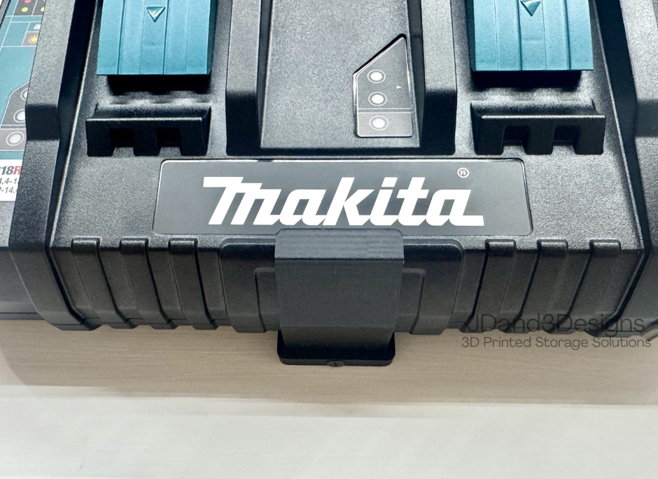 MOUNT for Makita DC18RD- Dual Port Rapid Optimum Charger Wall Mount- Charger NOT Included