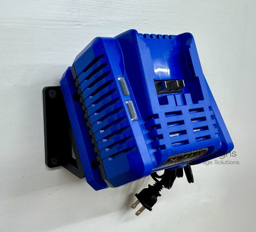 MOUNT for Kobalt (#KRC 2445-03) 24v Max Battery Charger w/ Top Clamp