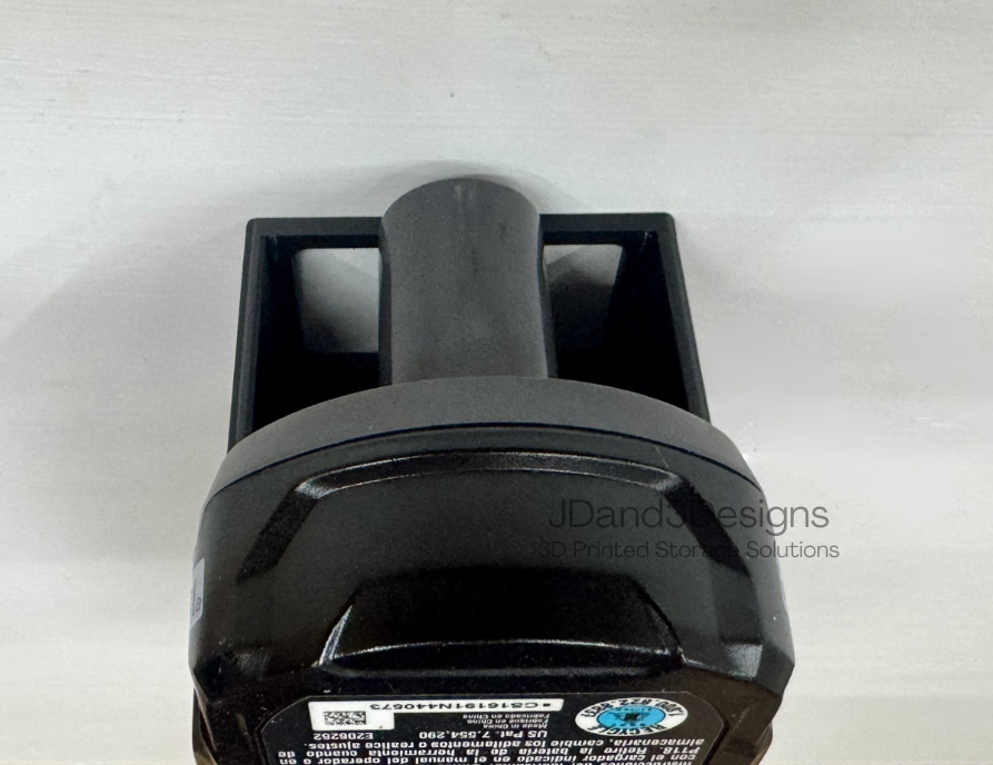 MOUNT for 18v Ryobi Battery- Wall Mount for 18v Ryobi Battery/ Battery Cover