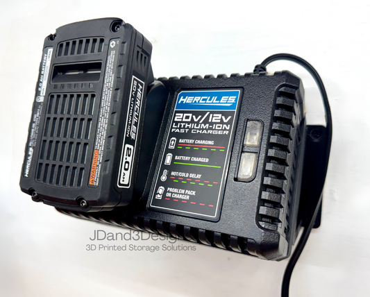 MOUNT for Hercules Fast Charger w/ removable TOP CLAMP- Model # 56559