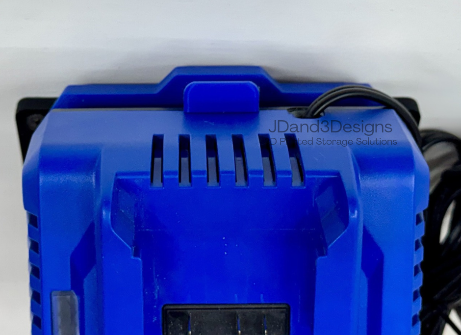 MOUNT for Kobalt (#KRC 2445-03) 24v Max Battery Charger w/ Top Clamp