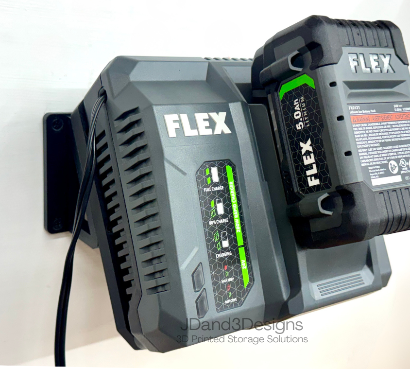 MOUNT for Flex Rapid Charger w/ Top Clamp- Model #FX0421