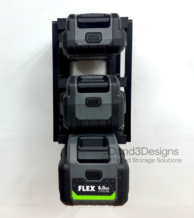 MOUNT for Flex 24v Batteries - Battery Storage Station