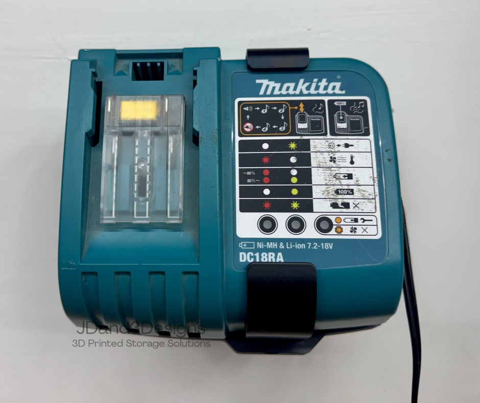MOUNT for Makita DC18RA Charger Wall Mount- Charger NOT Included