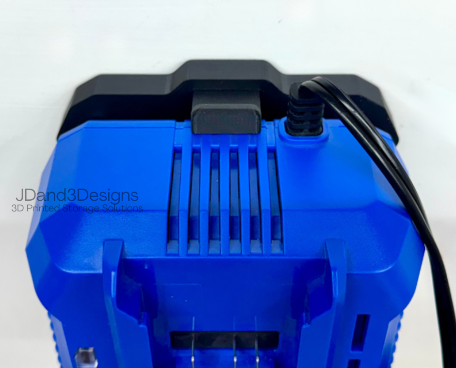 MOUNT for Kobalt 24v Max Battery Charger w/ Top Clamp- Model #KCH 2401-03