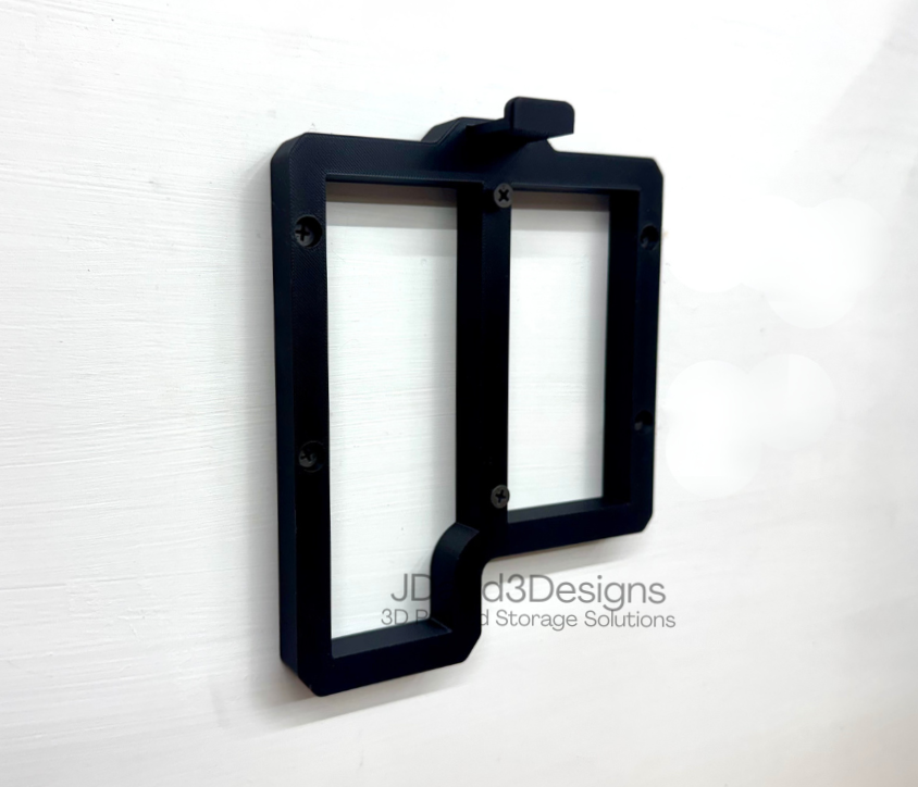 MOUNT for M12-M18 Combo Milwaukee Battery Charger w/ Removeable Top Clamp- Wall Holder for Chargers