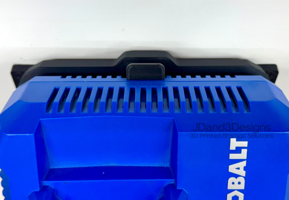 MOUNT for Kobalt 24v Max Battery Charger w/ Top Clamp- Model #KCH 2411-03