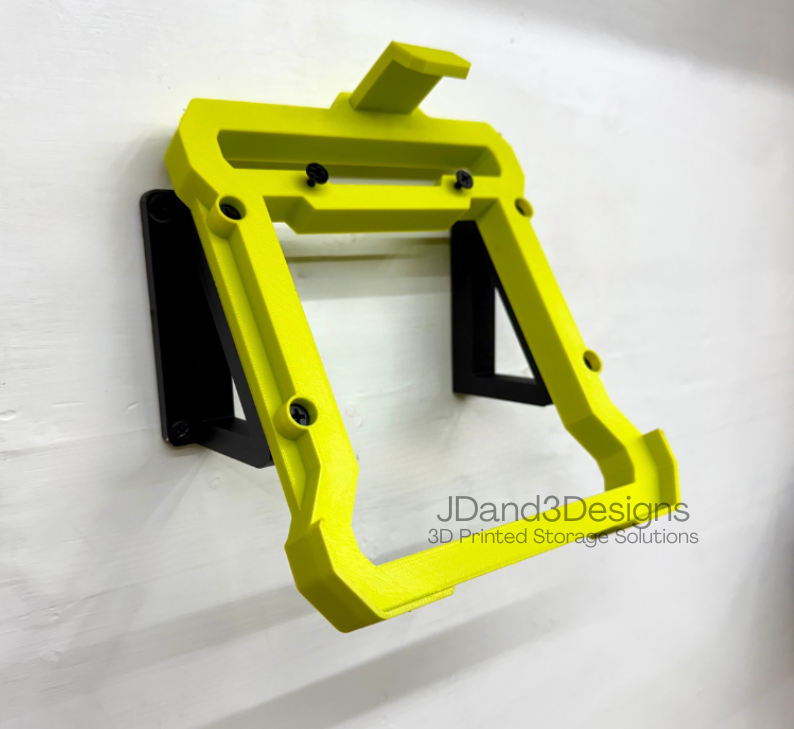 MOUNT for Ryobi 40V Model#OP406VNM Battery Charger- Charger/Battery Holder for Ryobi