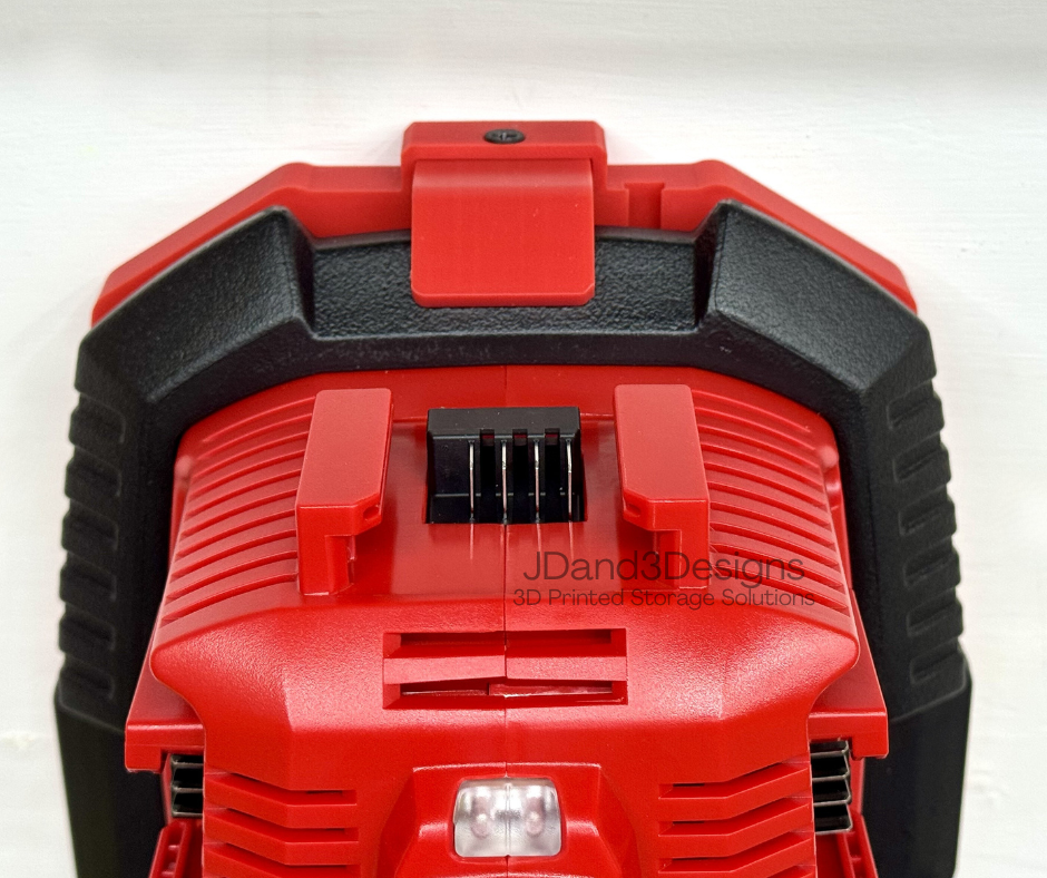 MOUNT for M18 Six-Pack Sequential Charger- Wall Holder for Milwaukee Charger Model Number 48-59-1806