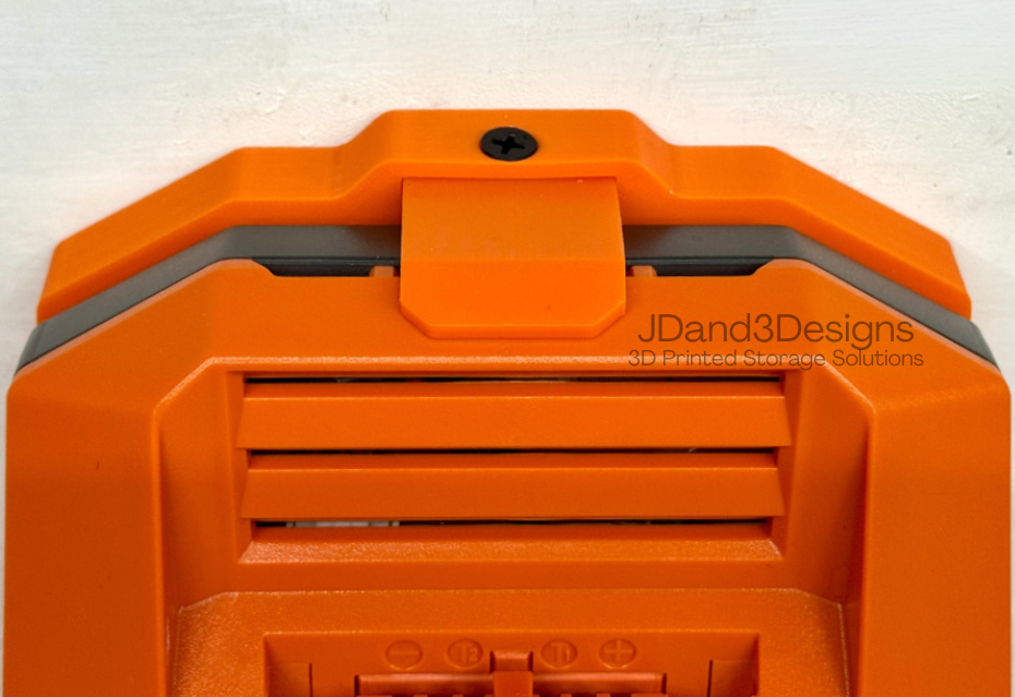 MOUNT for Ridgid Model #R86098 Max Output Battery Charger- Wall Holder for Chargers