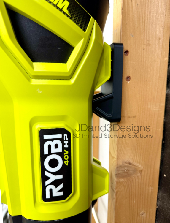 MOUNT for RYOBI 40V HP Brushless Whisper Series Cordless Battery Blower Tool- Models #404014/404010