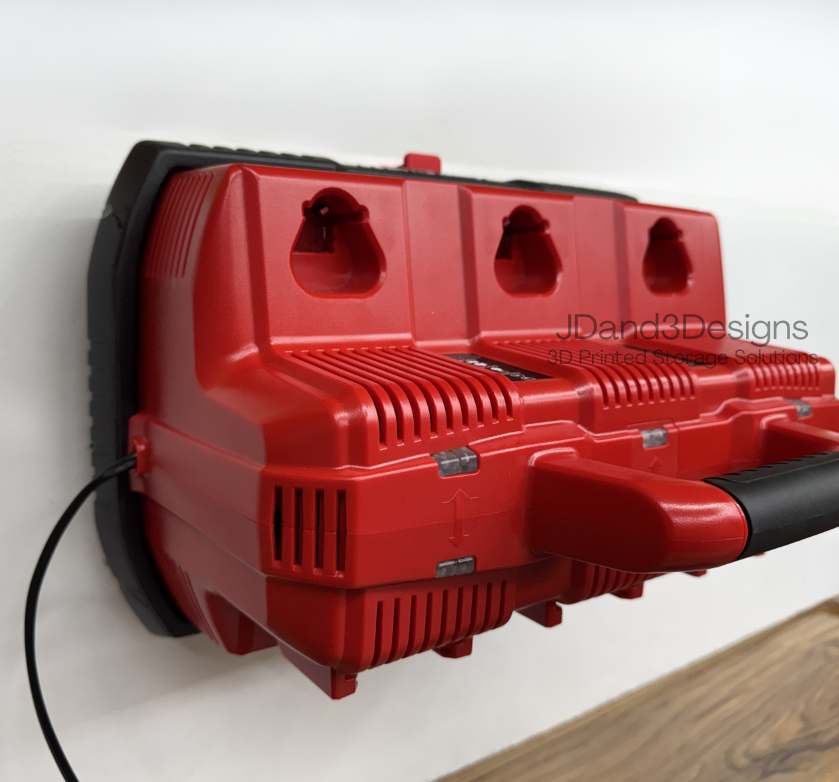 MOUNT for M12-M18 Rapid Charge Station Model #48-59-1807 w/ Removable Top Clamp