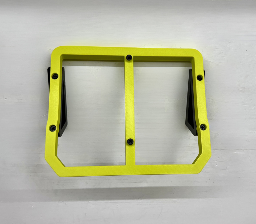 MOUNT for PCG005 Ryobi Dual Port Battery Charger- Charger/Battery Holder for Ryobi