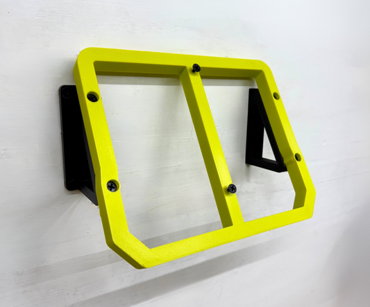 MOUNT for PCG005 Ryobi Dual Port Battery Charger- Charger/Battery Holder for Ryobi