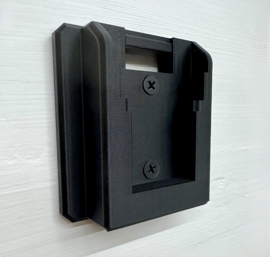MOUNT for Dewalt 20v Batteries- Wall Mount for any 20v Dewalt Battery