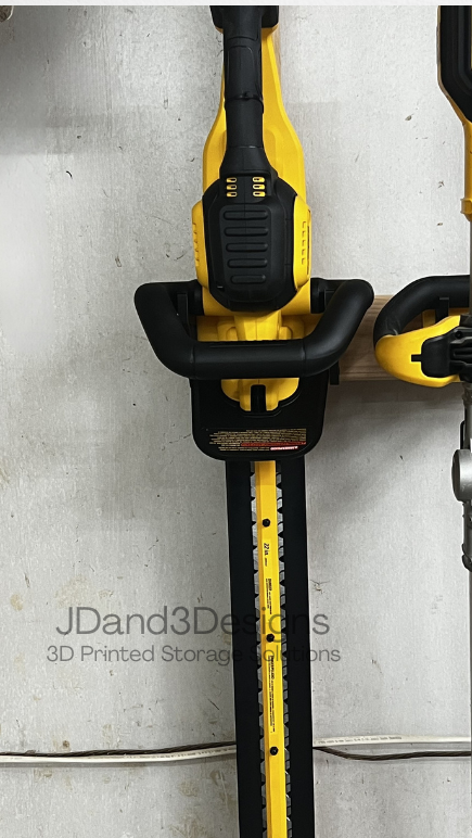 MOUNT for Dewalt Hedge Trimmer Tool- Model #DCHT820 Hedge Trimmer Wall Mount