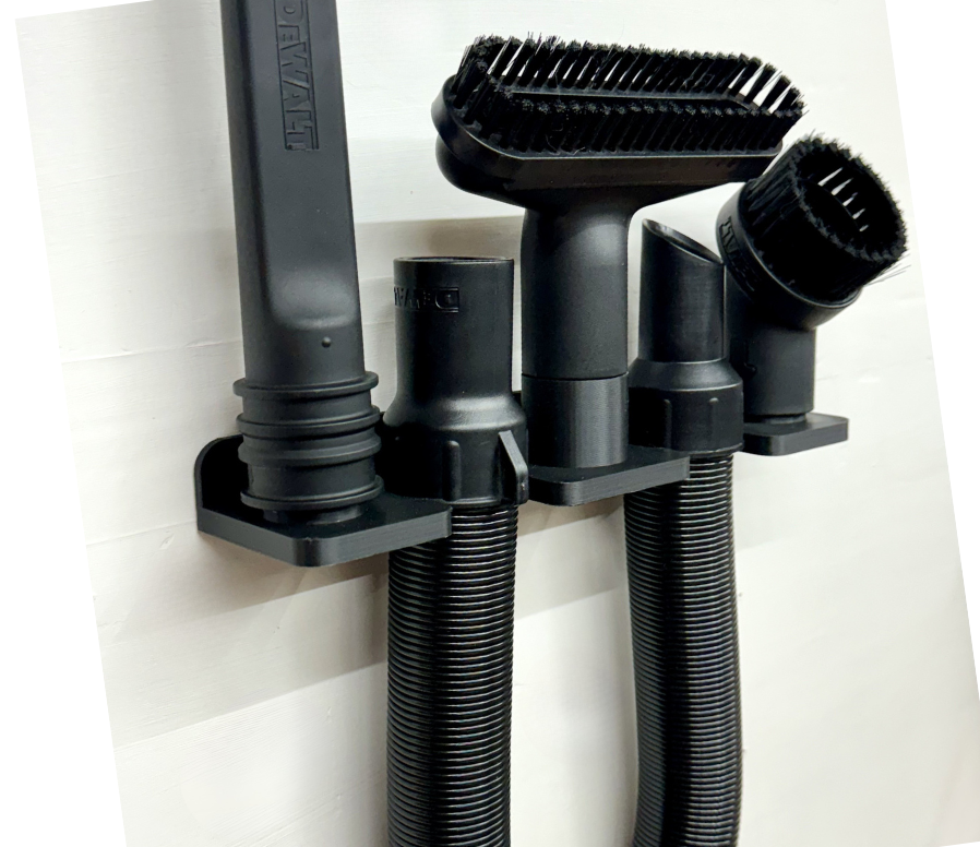 MOUNT for Dewalt Vacuum Tool Accessories- Wall MOUNT Holder for Vacuum Accessories- Tool Hangers- Garage Mounts
