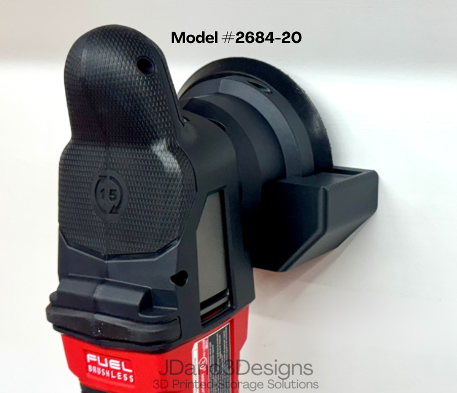 MOUNT for Milwaukee Random Orbital Polisher- Model #2684-20