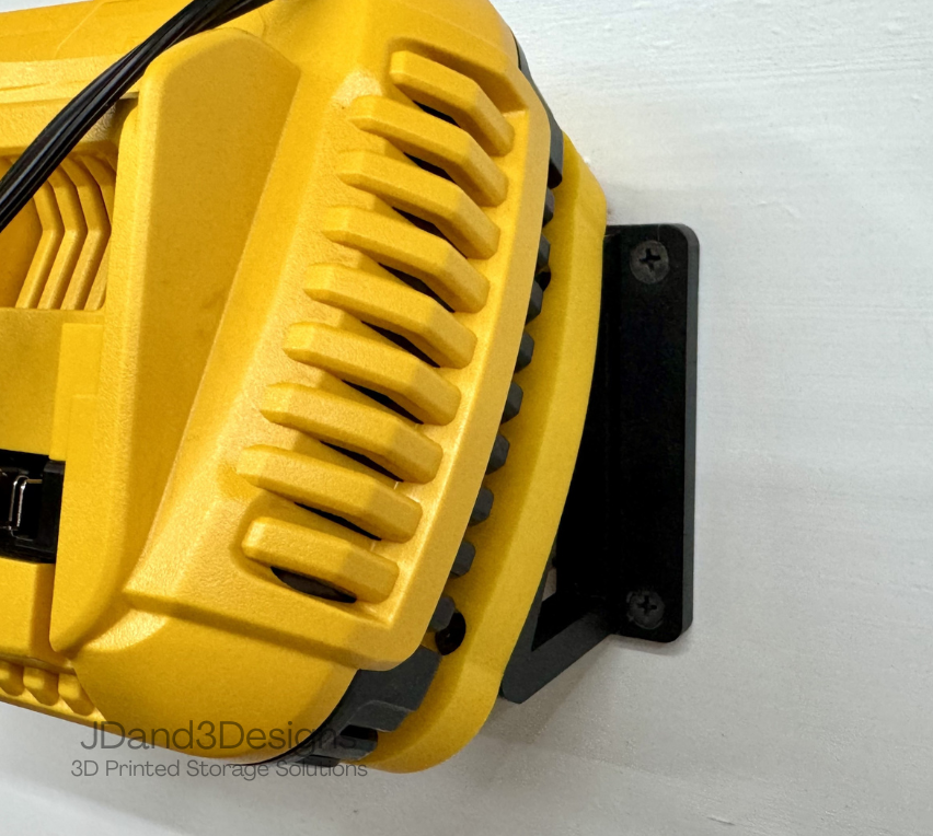 MOUNT for DCB1112 Dewalt Battery Fast Charger- Dewalt Wall Mount for 20v Fast Charger
