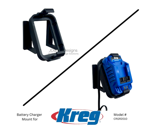 MOUNT for Kreg Fast Charger Model CRGR2010- Kreg Wall Mount