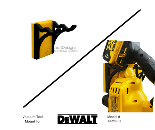 MOUNT for Dewalt Vacuum Tool- Wall MOUNT- Garden Tool Hangers