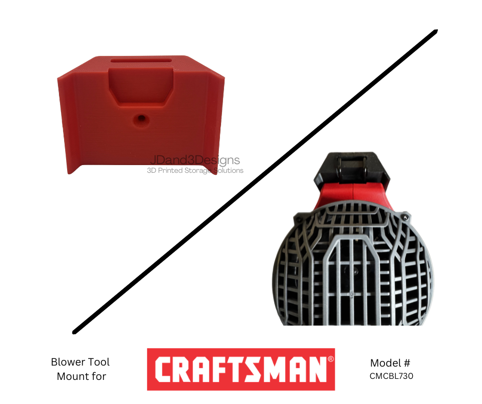 MOUNT for Craftsman Blower Tool- Wall MOUNT