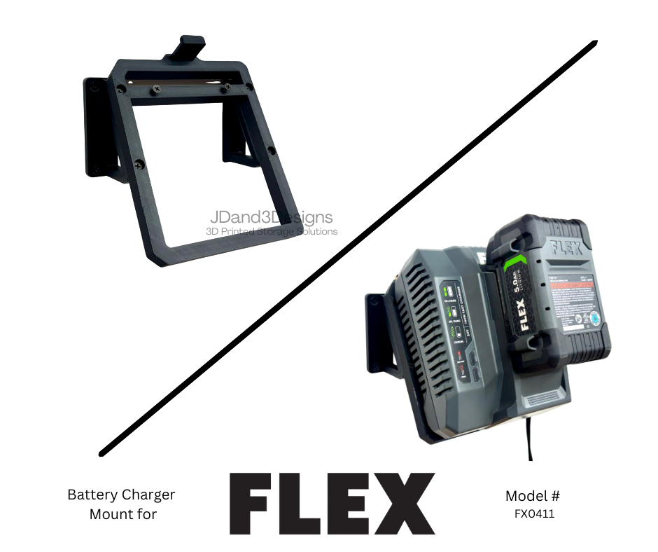 MOUNT for Flex Fast Charger w/ Top Clamp- Model #FX0411