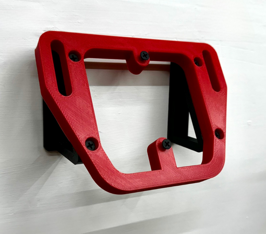 MOUNT for M12 Milwaukee Battery Charger- Wall Holder for Chargers