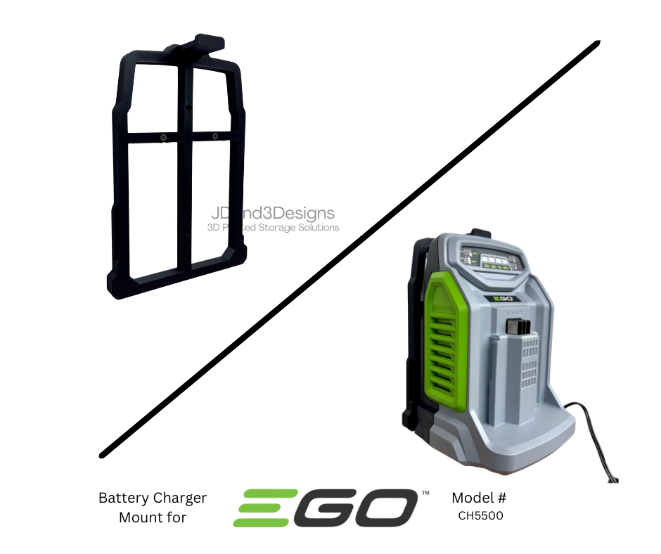 MOUNT for EGO Power+ Rapid Charger Model #CH5500 w/ Removable Top Clamp- Charger NOT Included (Copy)