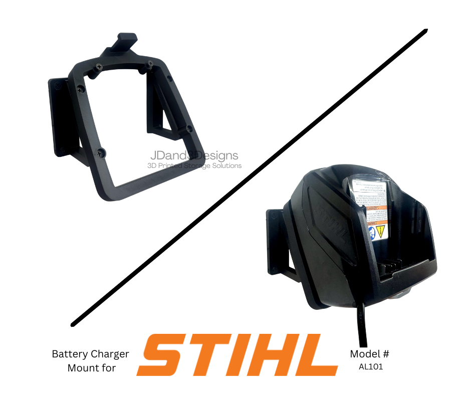 MOUNT for Stihl AL 101 Battery Charger- Stihl Wall Mount