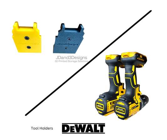 Dewalt Tool Holder- Single, 3 Pack or 5 Pack of Dewalt Tool Mounts
