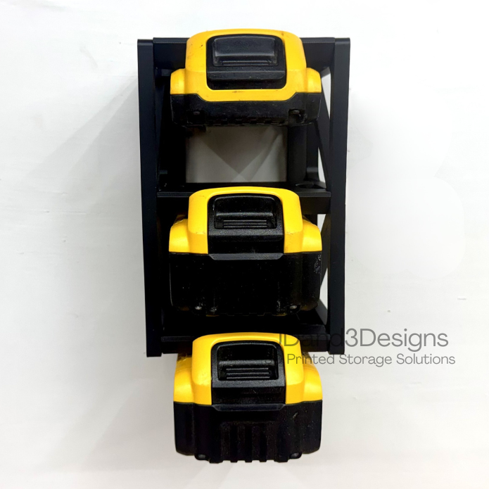 MOUNT for Dewalt Batteries - Battery Storage Station
