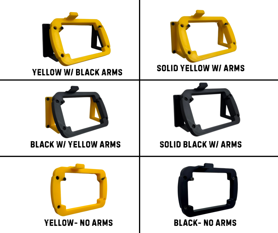 MOUNT for DCB118/DCB1106 Dewalt Battery Charger w/ removeable TOP CLAMP - Dewalt Wall Mount for 20v/60v Max Battery Charger